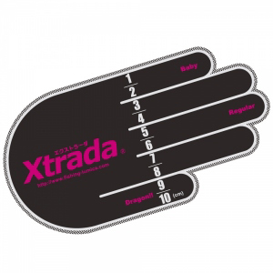 Xtrada　太刀魚スケールステッカー【ルミカショップ限定商品】